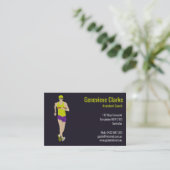 Race Walking Visitekaartje (Staand voorkant)