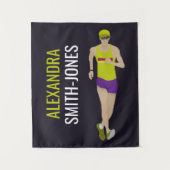 Race Walking Wandkleed (Voorkant)