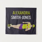 Race Walking Wandkleed (Voorkant (horizontaal))