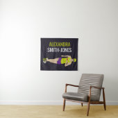 Race Walking Wandkleed (In Situ (horizontaal))