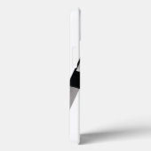 Race Zwart Wit Geruite Vlag Naam Persoonlijk Case-Mate iPhone Case (Achterkant / Rechts)