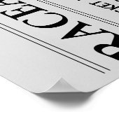 RACEARENA TICKET KANTOOR BILL DANBURY FAIR POSTER  (Hoek)