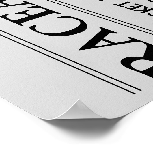 RACEARENA TICKET KANTOOR BILL DANBURY FAIR POSTER  (Hoek)