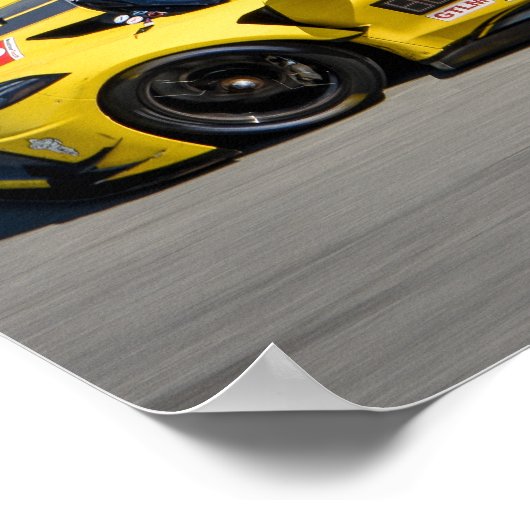 Raceauto #3 poster (Hoek)