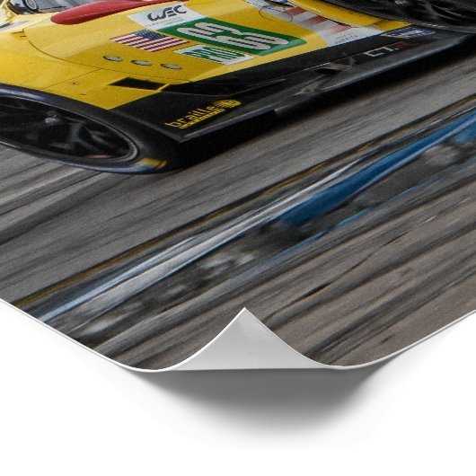 Raceauto #63 poster (Hoek)
