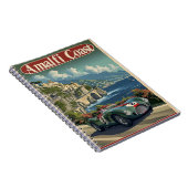  raceauto aan de Amalfikust Notitieboek (Rechterzijde)