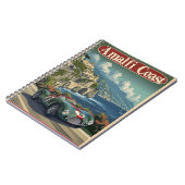  raceauto aan de Amalfikust Notitieboek (Linkerzijde)