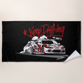 RACEAUTO BLIJFT DRIFTEN EN SCHUURT DIE AF! STRANDLAKEN