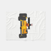 raceauto fleece deken (Voorkant (Horizontaal))