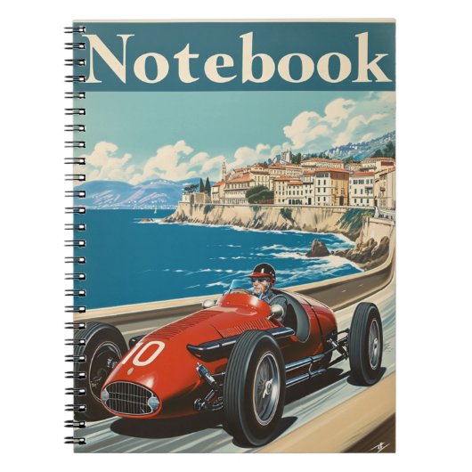  raceauto Franse Riviera Notitieboek (Voorkant)
