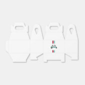 raceauto gunstbox bedankdoosjes (Uitgevouwen)