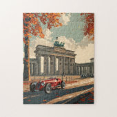  raceauto in Berlijn Legpuzzel (Verticaal)