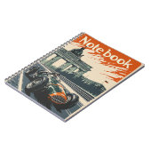 raceauto in Berlijn Notitieboek (Linkerzijde)