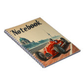  raceauto in Berlijn Notitieboek (Rechterzijde)