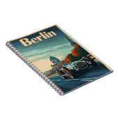 raceauto in Berlijn Notitieboek (Rechterzijde)