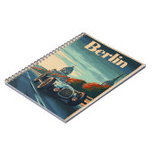 raceauto in Berlijn Notitieboek (Linkerzijde)