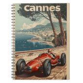 raceauto in Cannes Notitieboek (Voorkant)