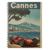 raceauto in Cannes Notitieboek (Voorkant)