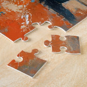  raceauto in Havana kunstzinnig Legpuzzel (Zijkant)