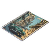 raceauto in Havana Notitieboek (Linkerzijde)