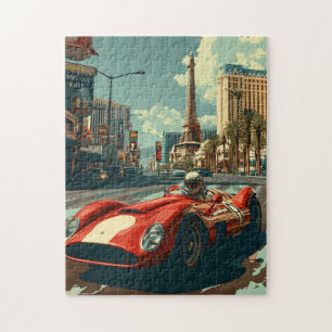 raceauto in Las Vegas Legpuzzel