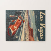  raceauto in Las Vegas Legpuzzel (Horizontaal)