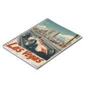  raceauto in Las Vegas Notitieboek (Linkerzijde)