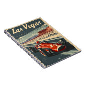  raceauto in Las Vegas Notitieboek (Rechterzijde)