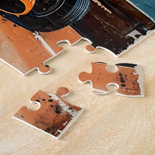  raceauto in Mallorca Legpuzzel (Zijkant)