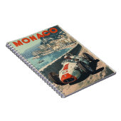 raceauto in Monaco Notitieboek (Rechterzijde)