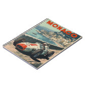 raceauto in Monaco Notitieboek (Linkerzijde)