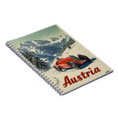  raceauto in Oostenrijk Notitieboek (Rechterzijde)