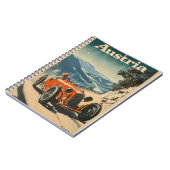  raceauto in Oostenrijk Notitieboek (Linkerzijde)