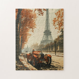 raceauto in Parijs Legpuzzel