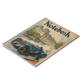  raceauto in Parijs Notitieboek (Linkerzijde)