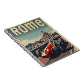  raceauto in Rome Notitieboek (Rechterzijde)