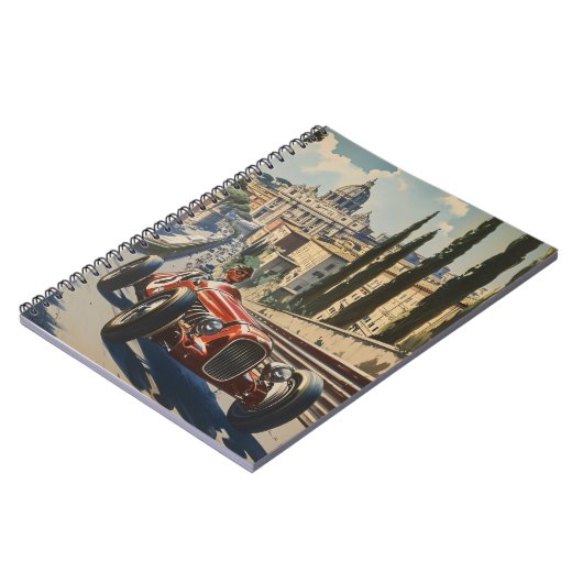  raceauto in Rome Notitieboek (Linkerzijde)