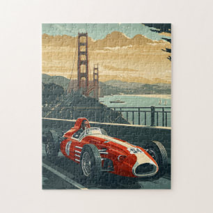 raceauto in San Francisco Legpuzzel