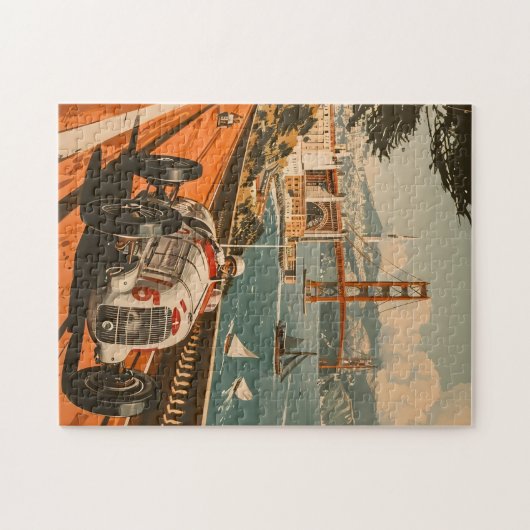 raceauto in San Francisco Legpuzzel (Horizontaal)