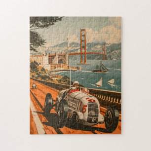 raceauto in San Francisco Legpuzzel