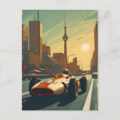  raceauto in Toronto Briefkaart (Voorkant)