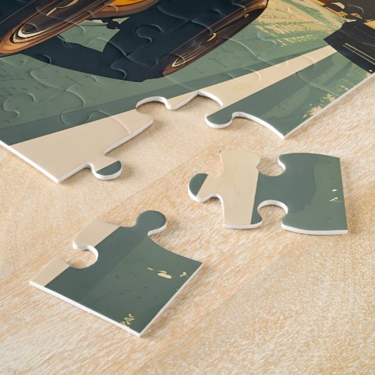 raceauto in Toronto Legpuzzel (Zijkant)