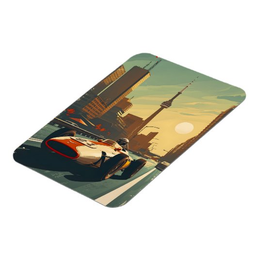  raceauto in Toronto Magneet (Linkerzijde)