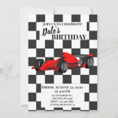 Raceauto Kaart (Voorkant)
