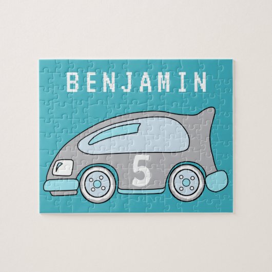 Raceauto  Kinder puzzel Legpuzzel (Horizontaal)