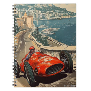 raceauto Monaco kust Notitieboek