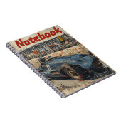  raceauto notitieboek (Rechterzijde)