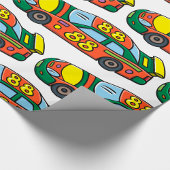 Raceauto Nummer 88 Cadeaupapier