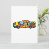Raceauto Nummer 88 Kaart (Staand voorkant)