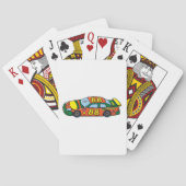 Raceauto Nummer 88 Pokerkaarten (Achterkant)